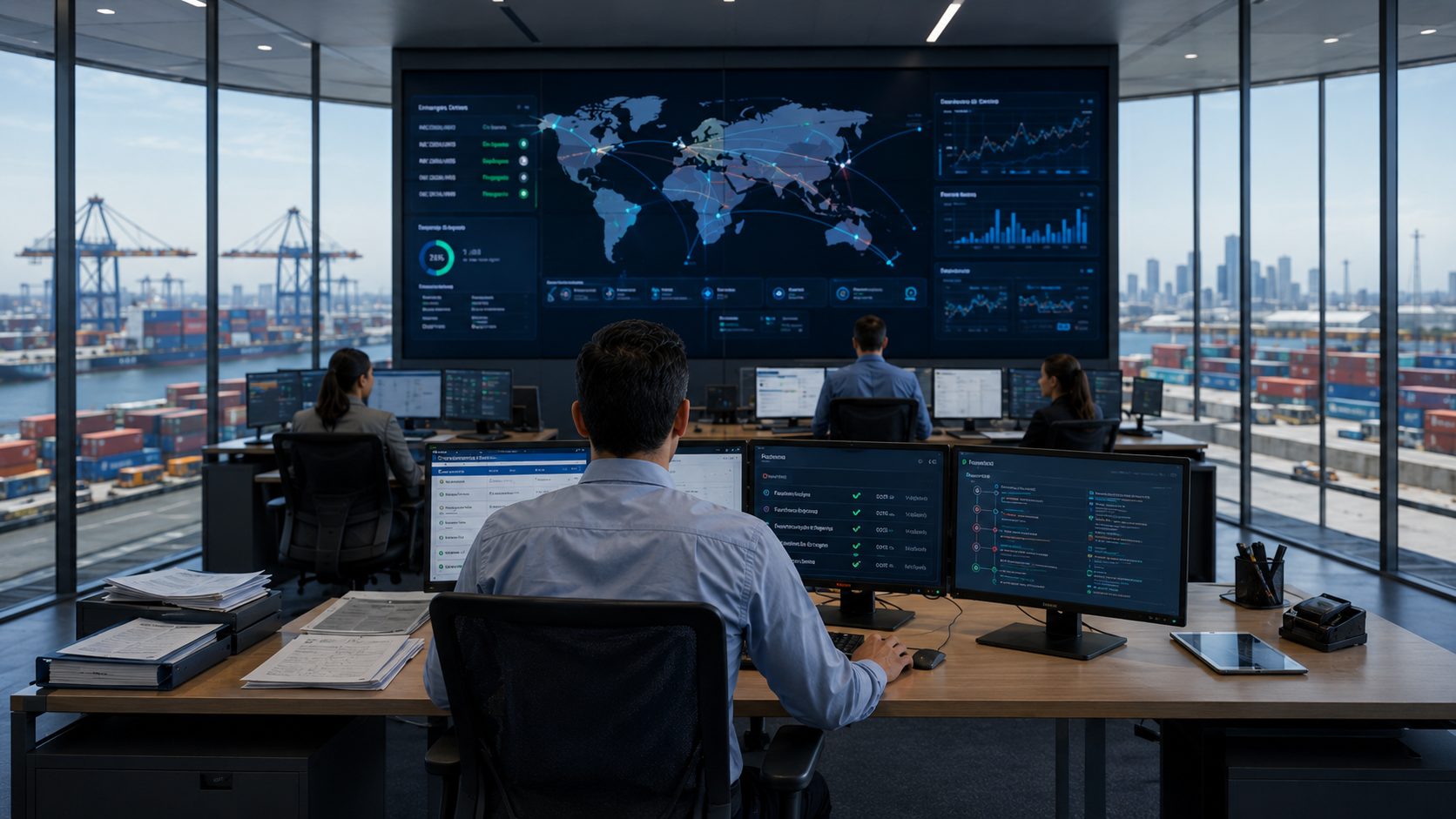 Torre de Control Inteligente para Comercio Exterior